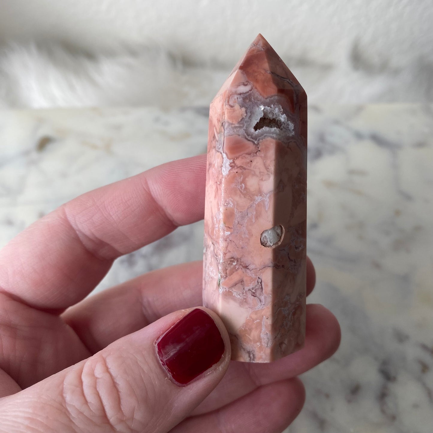 Pink Agate Tower