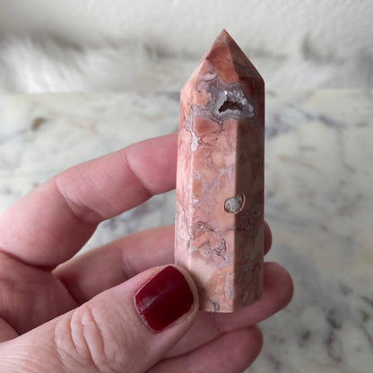 Pink Agate Tower