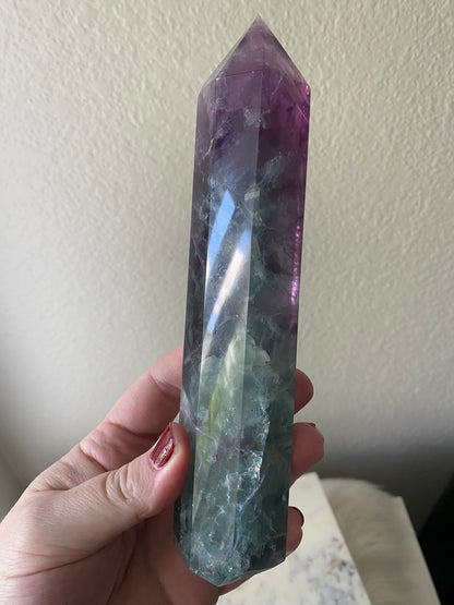 Rainbow Fluorite Tower