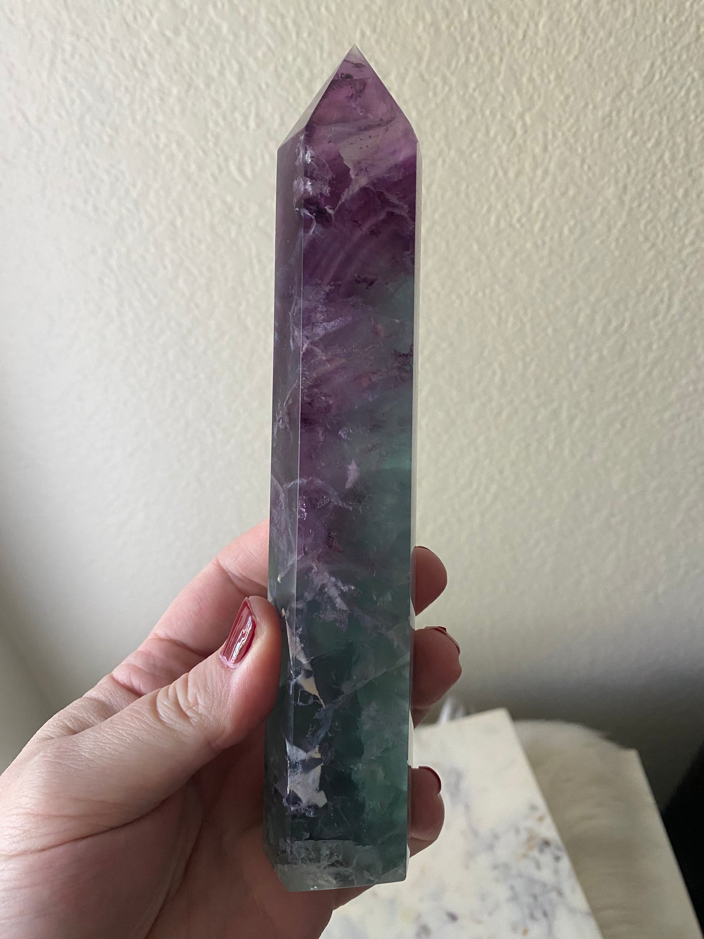 Rainbow Fluorite Tower