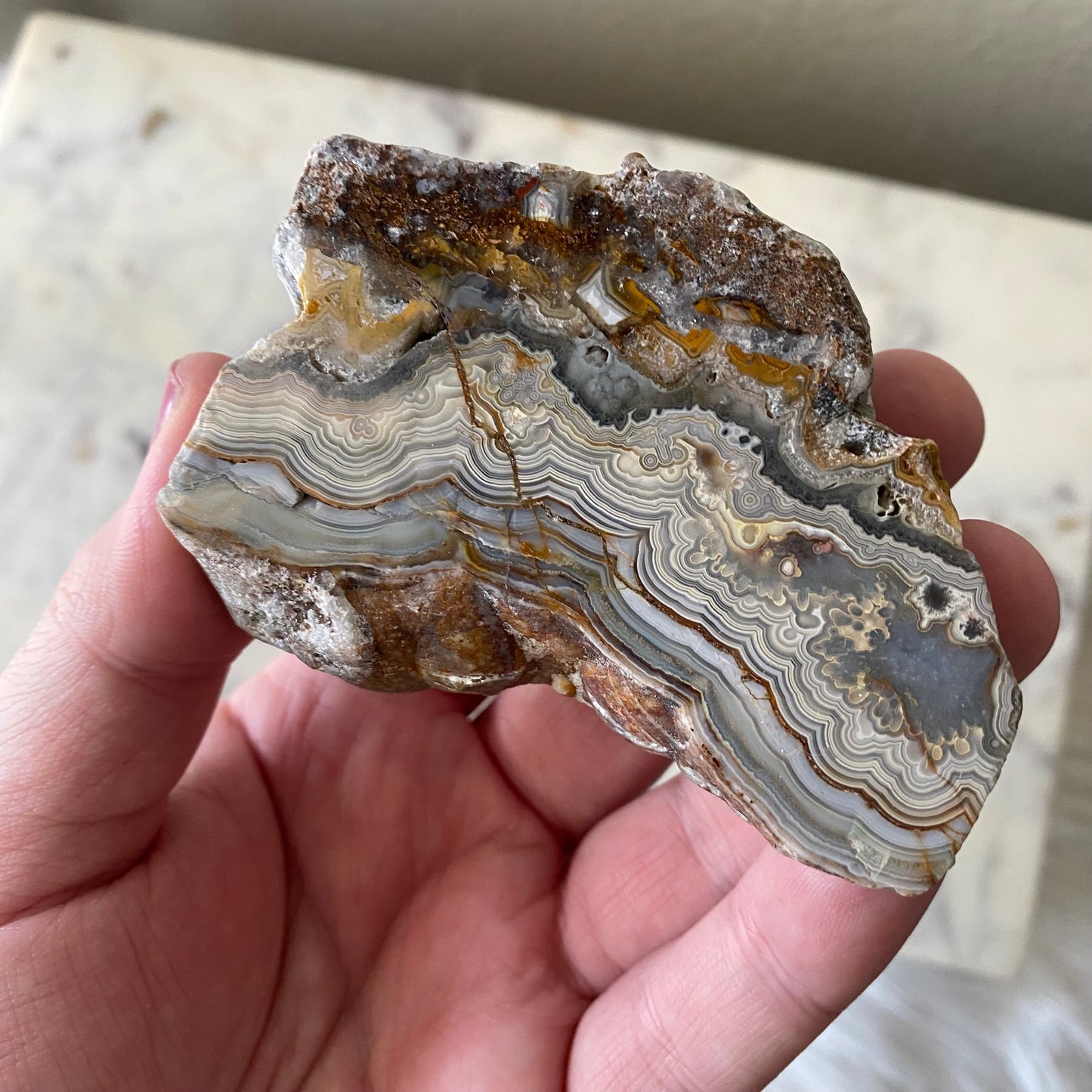 Mexican Crazy Lace Agate