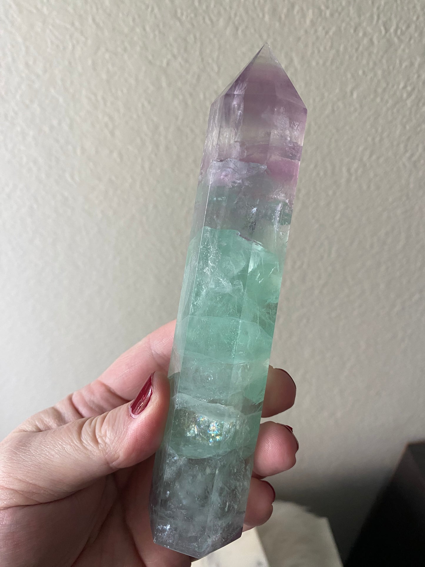 Rainbow Fluorite Tower