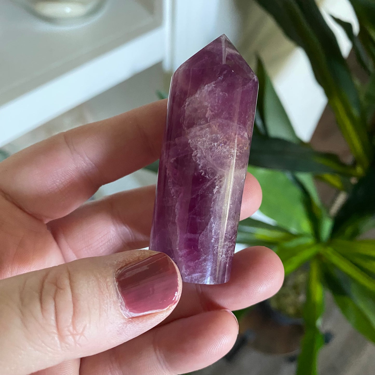 Purple Fluorite Tower