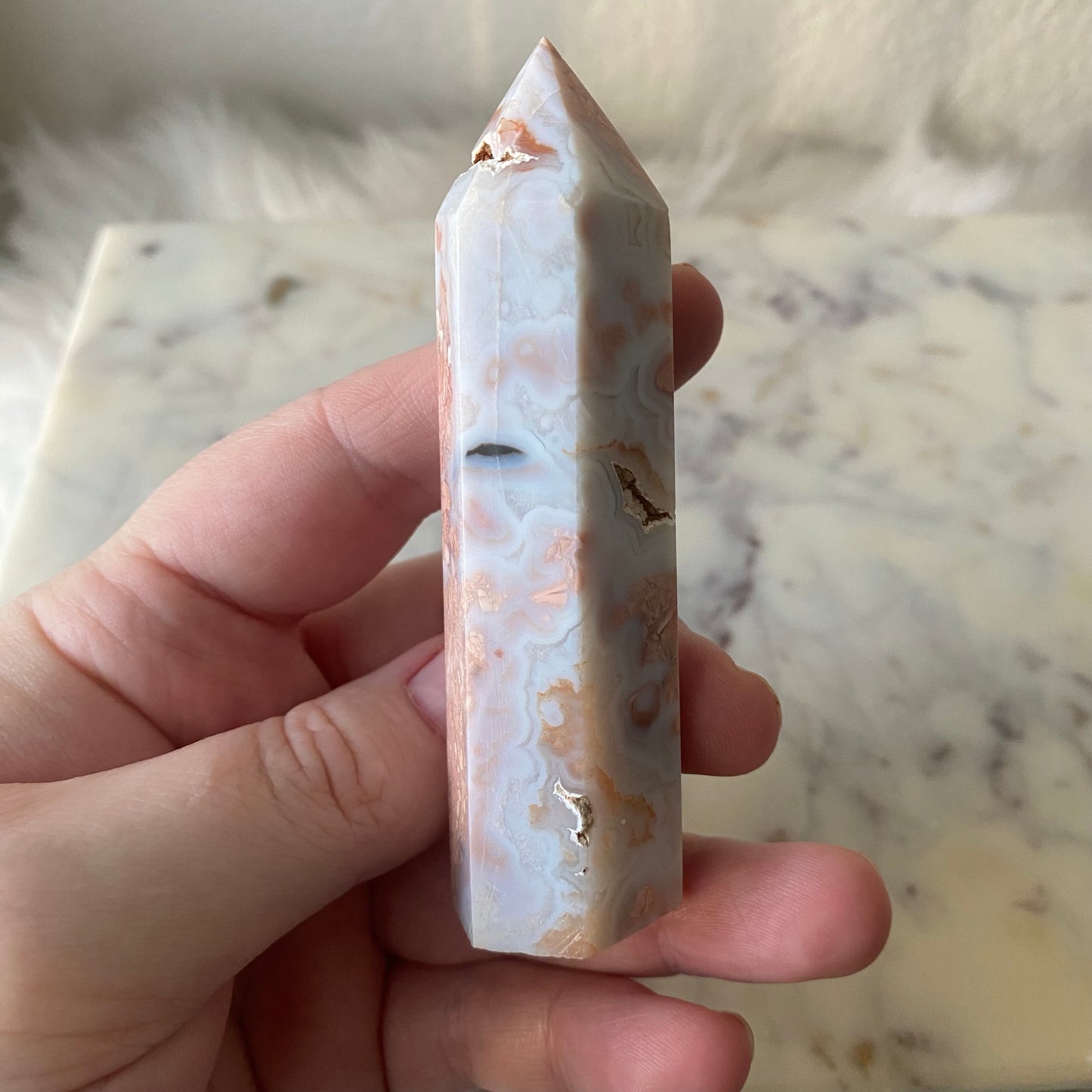 Pink Agate Tower