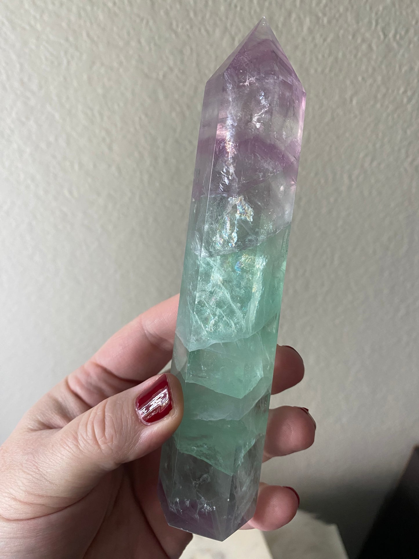 Rainbow Fluorite Tower