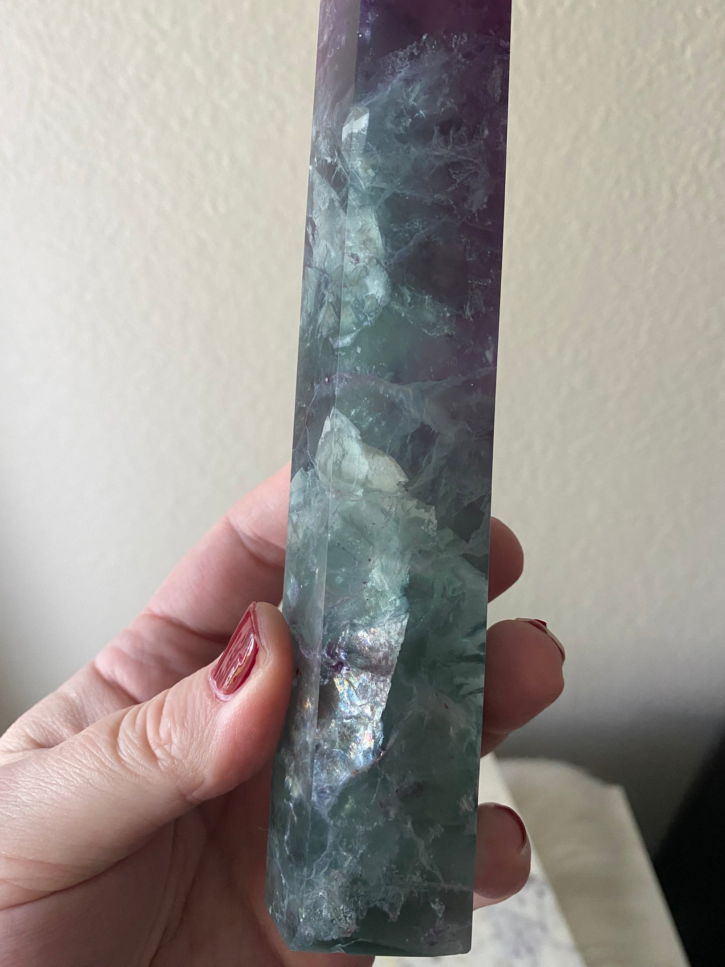Rainbow Fluorite Tower