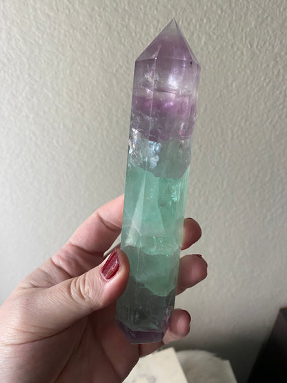 Rainbow Fluorite Tower