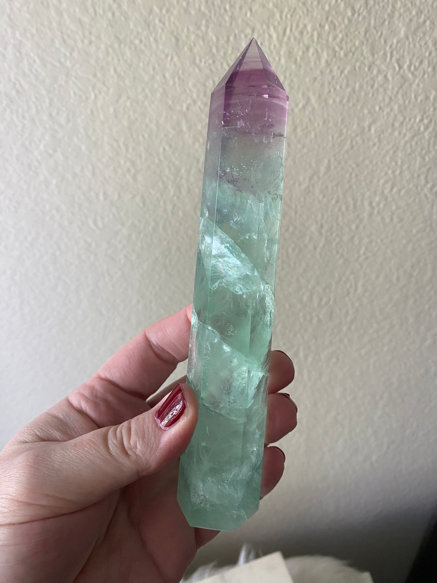 Rainbow Fluorite Tower
