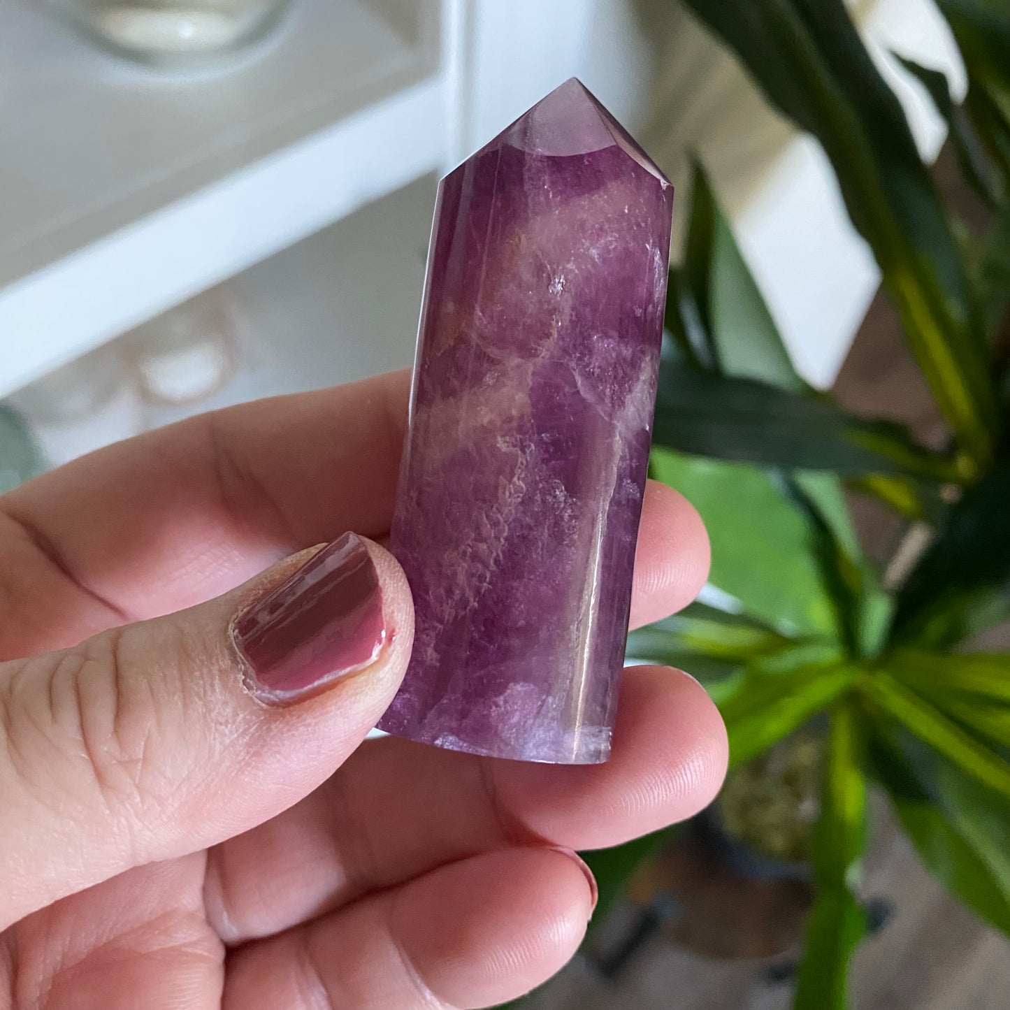 Purple Fluorite Tower