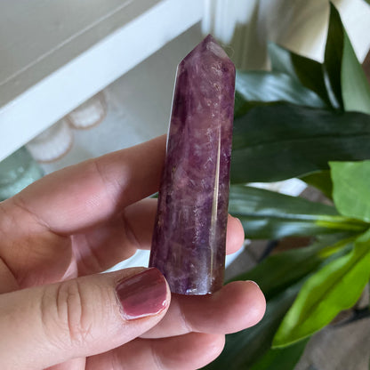Purple Fluorite Tower