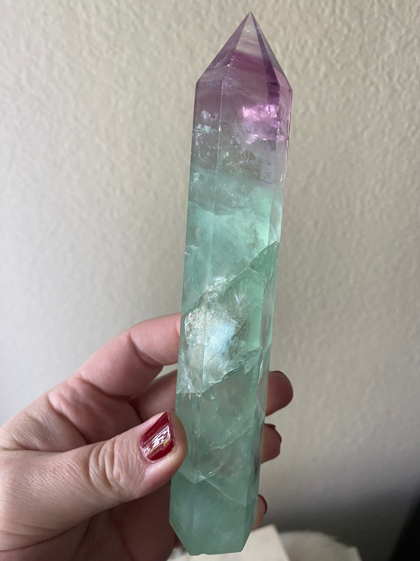 Rainbow Fluorite Tower