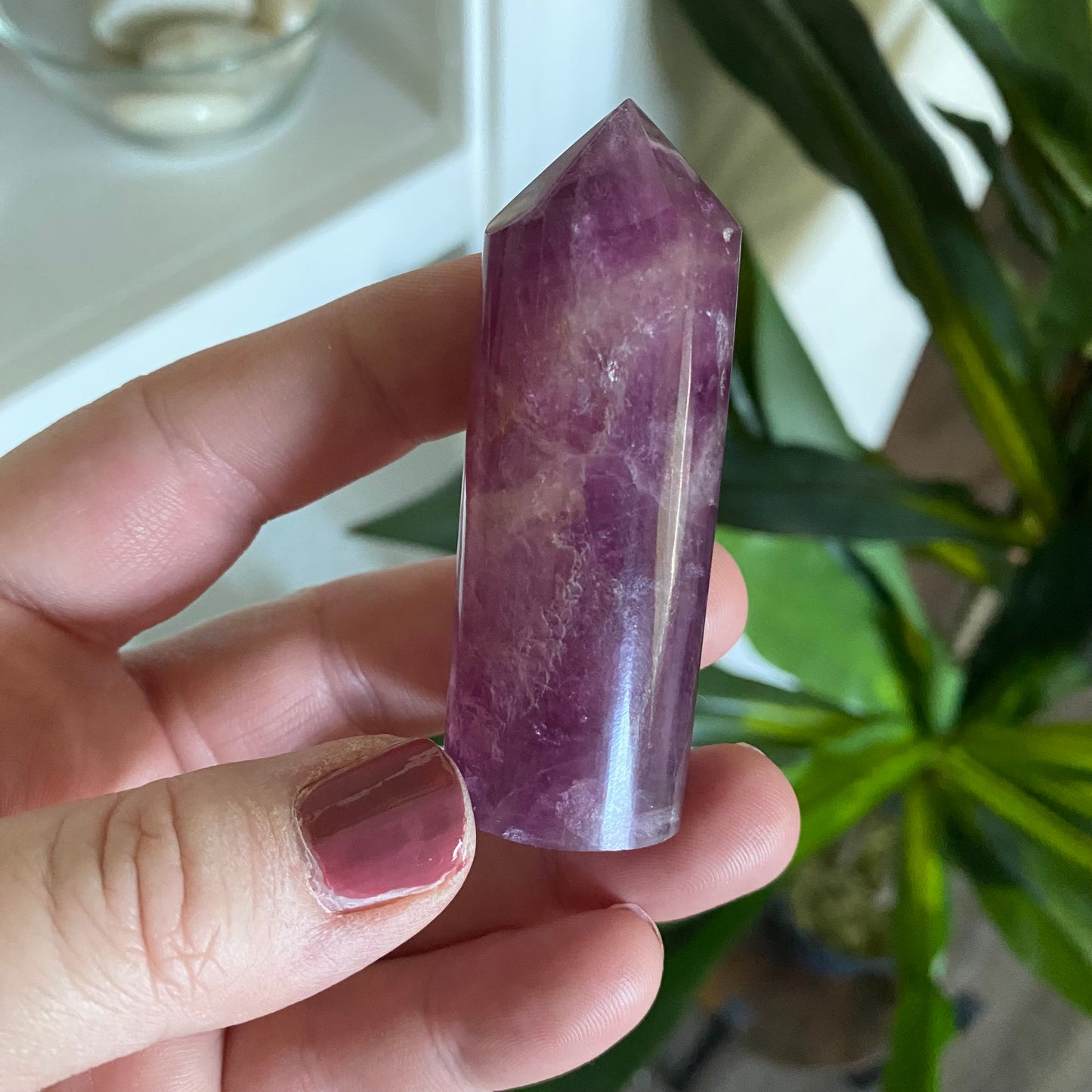 Purple Fluorite Tower