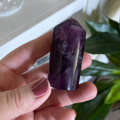 Purple Fluorite Tower