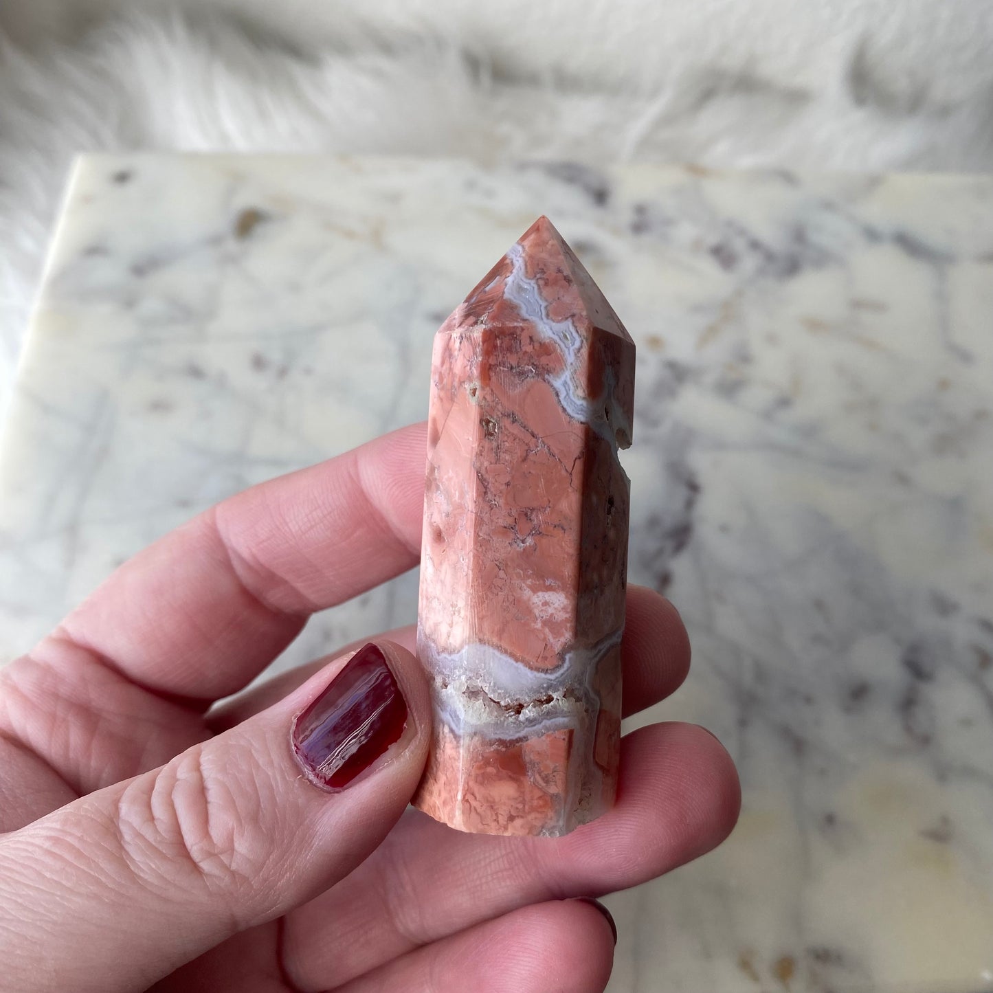 Pink Agate Tower