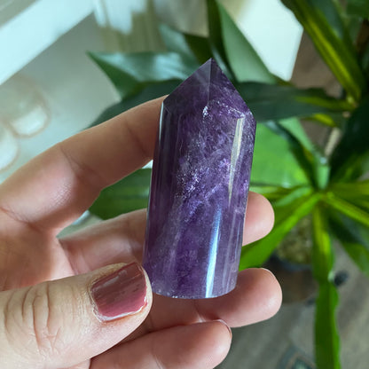 Purple Fluorite Tower