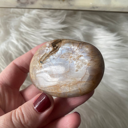 Peach Moonstone Palmstone
