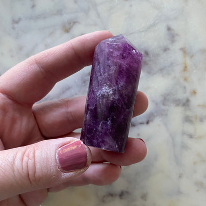 Purple Fluorite Tower