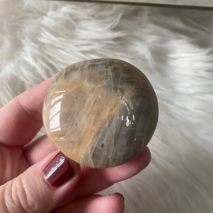 Peach Moonstone Palmstone