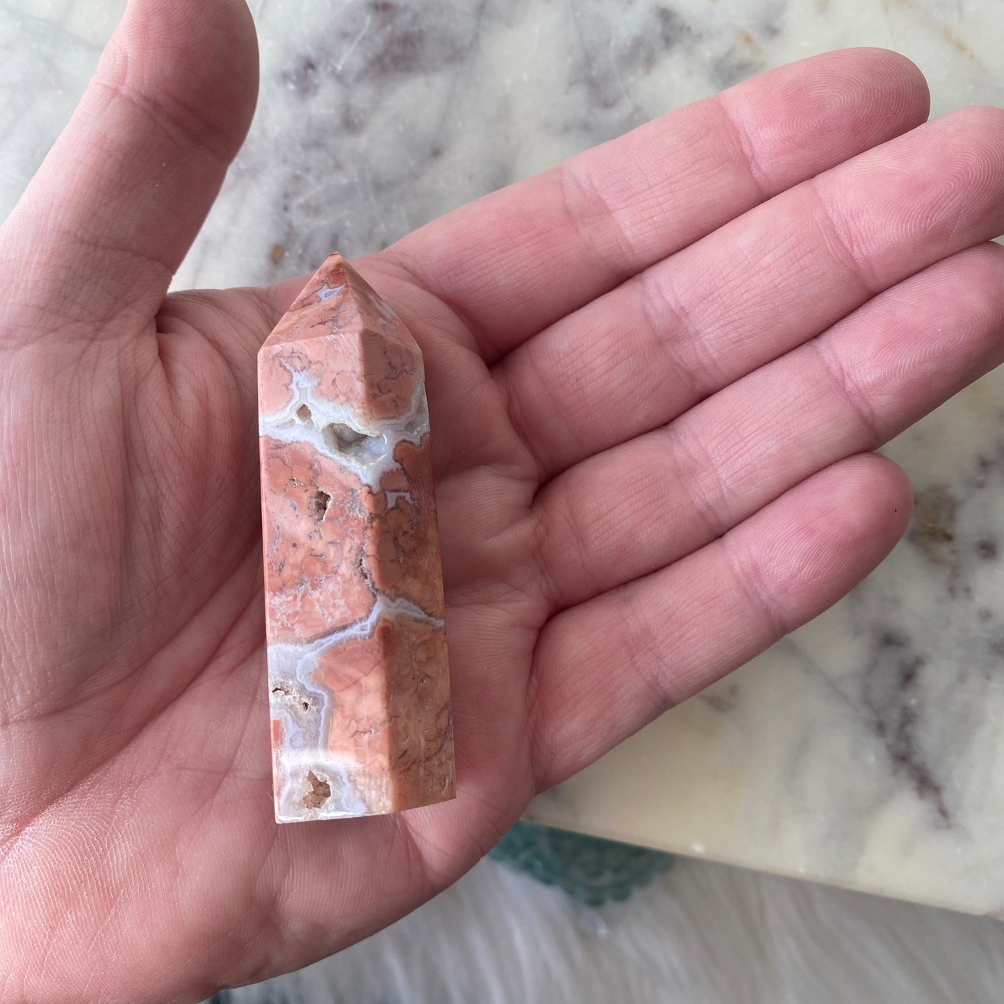 Pink Agate Tower