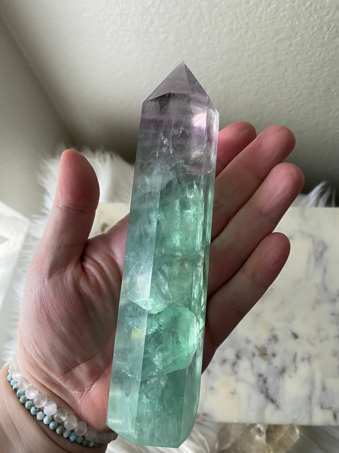 Rainbow Fluorite Tower