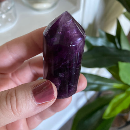 Purple Fluorite Tower