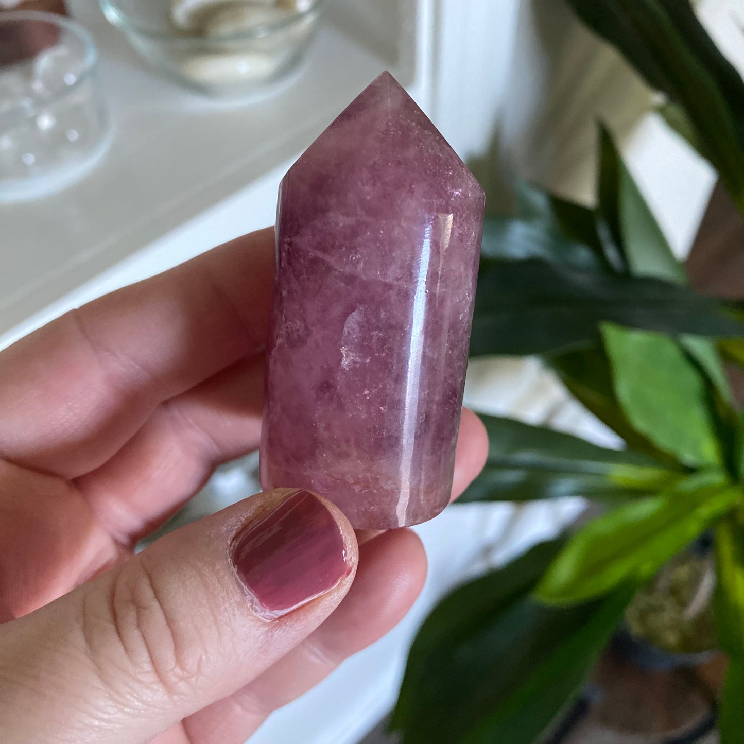 Purple Fluorite Tower