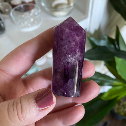 Purple Fluorite Tower