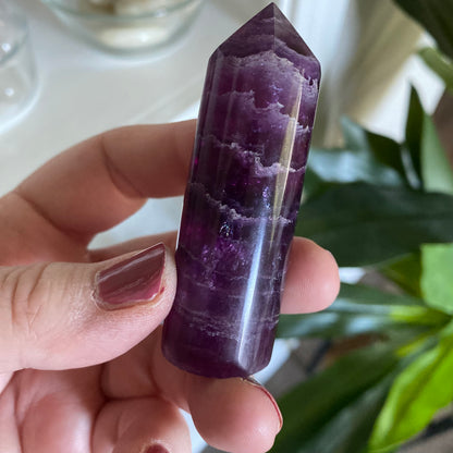 Purple Fluorite Tower