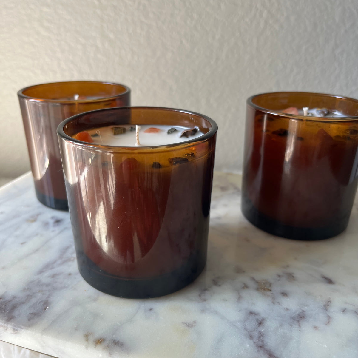 Toasted Pumpkin Spice - Abundance, Joy - Crystal Candle