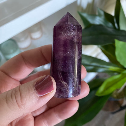 Purple Fluorite Tower