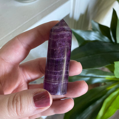 Purple Fluorite Tower