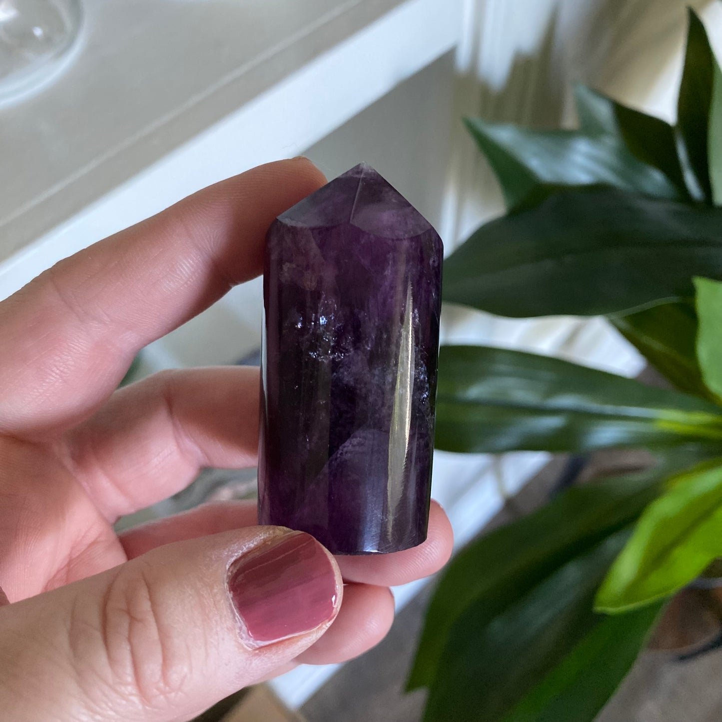 Purple Fluorite Tower
