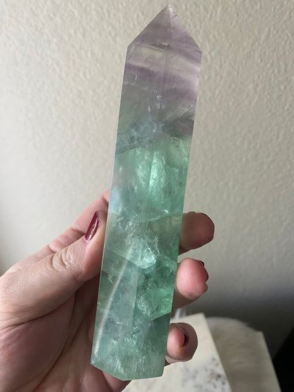 Rainbow Fluorite Tower