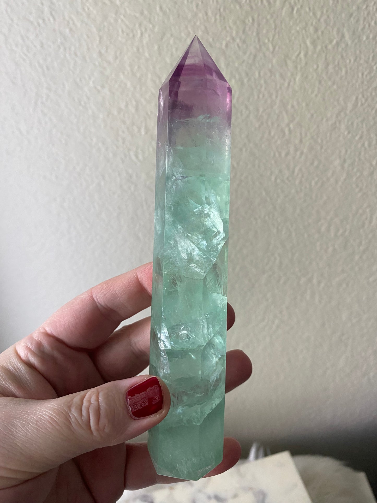 Rainbow Fluorite Tower
