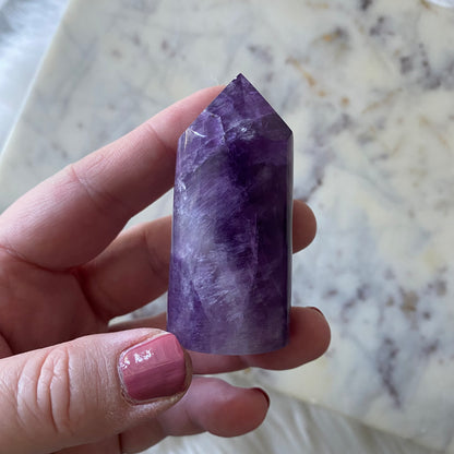 Purple Fluorite Tower