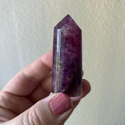 Purple Fluorite Tower