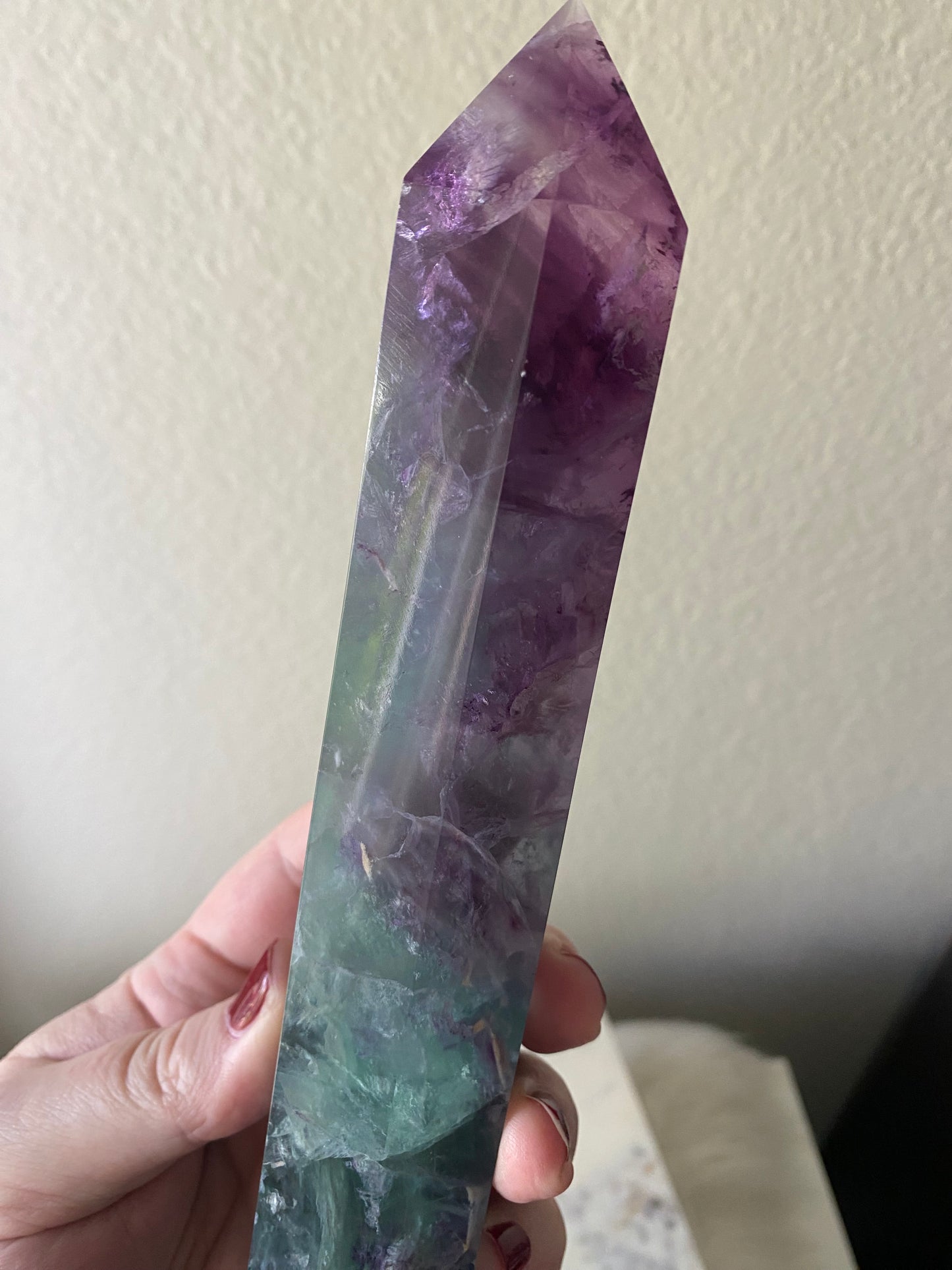 Rainbow Fluorite Tower