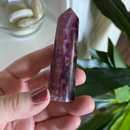 Purple Fluorite Tower