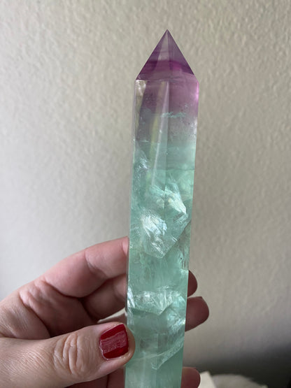 Rainbow Fluorite Tower