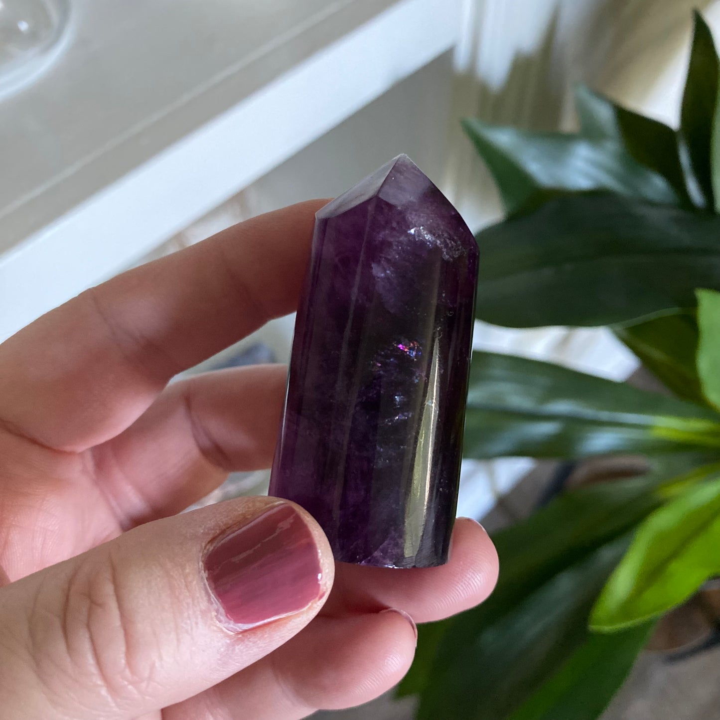 Purple Fluorite Tower