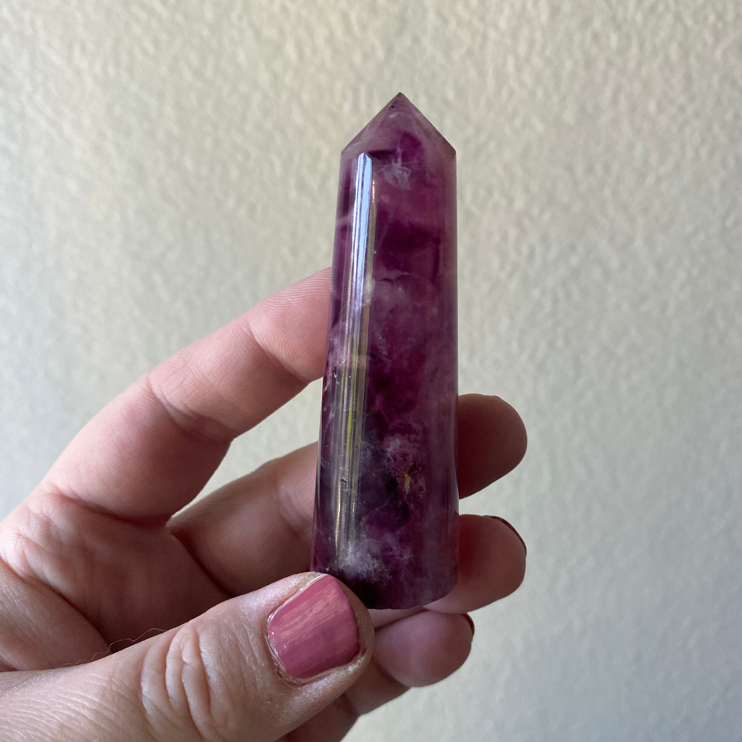 Purple Fluorite Tower