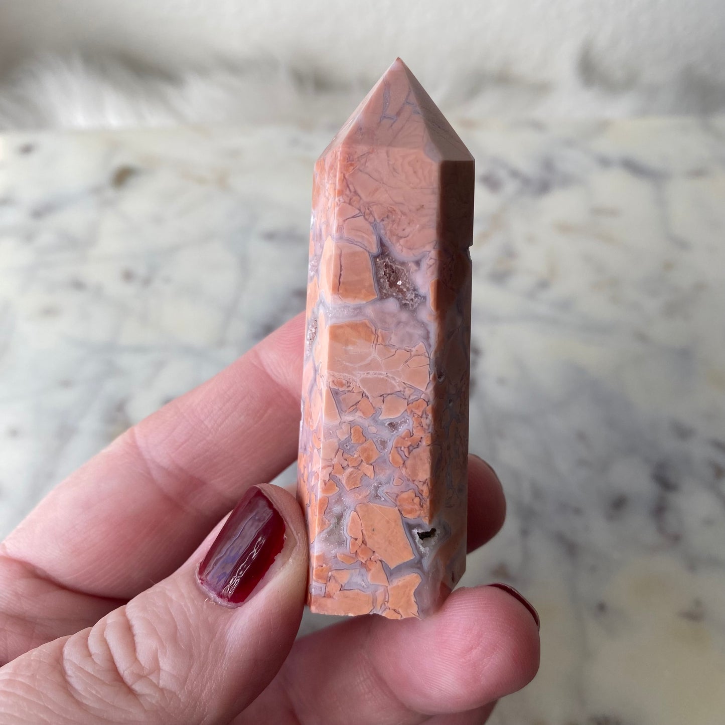 Pink Agate Tower