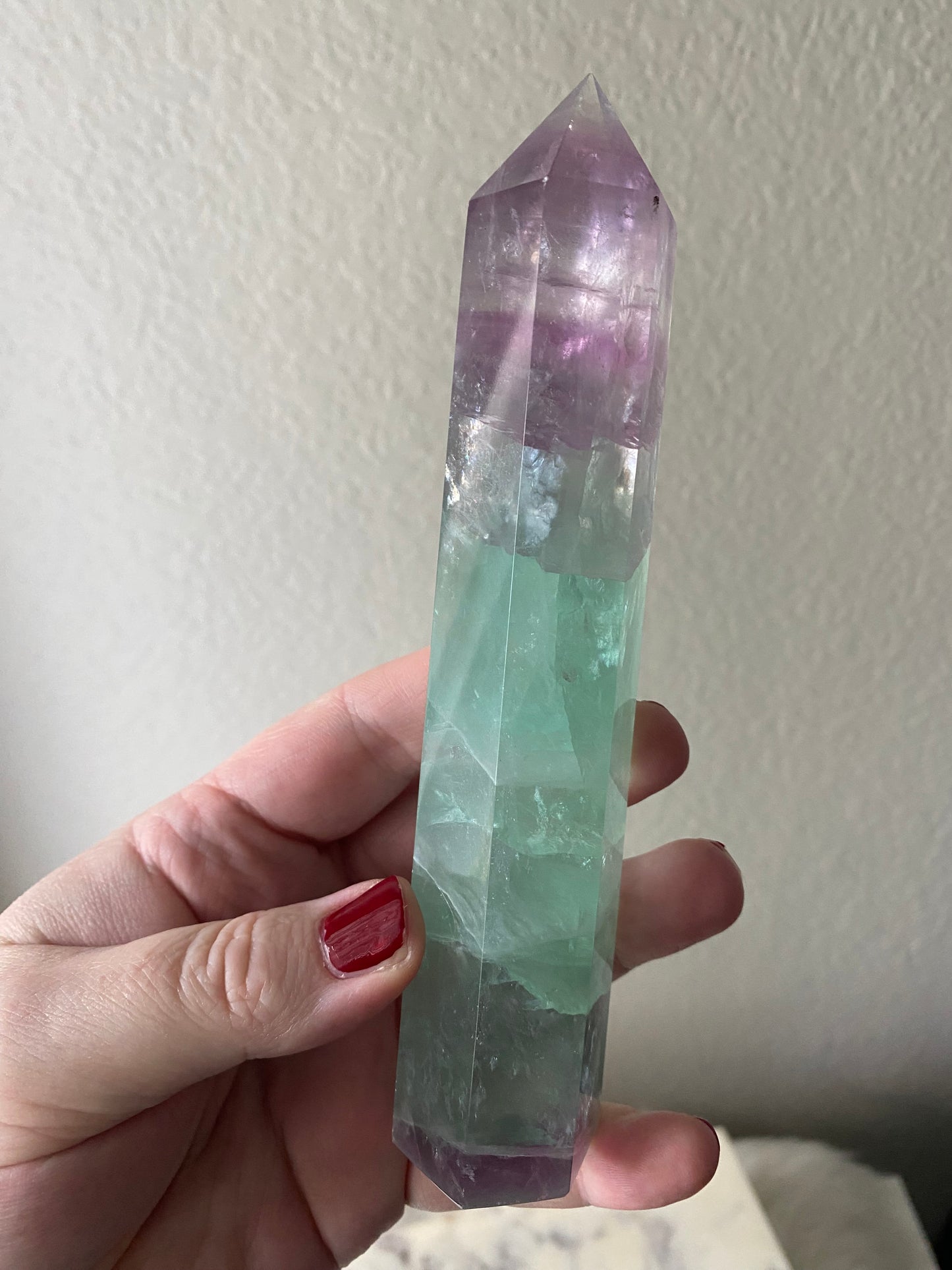 Rainbow Fluorite Tower