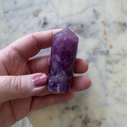 Purple Fluorite Tower