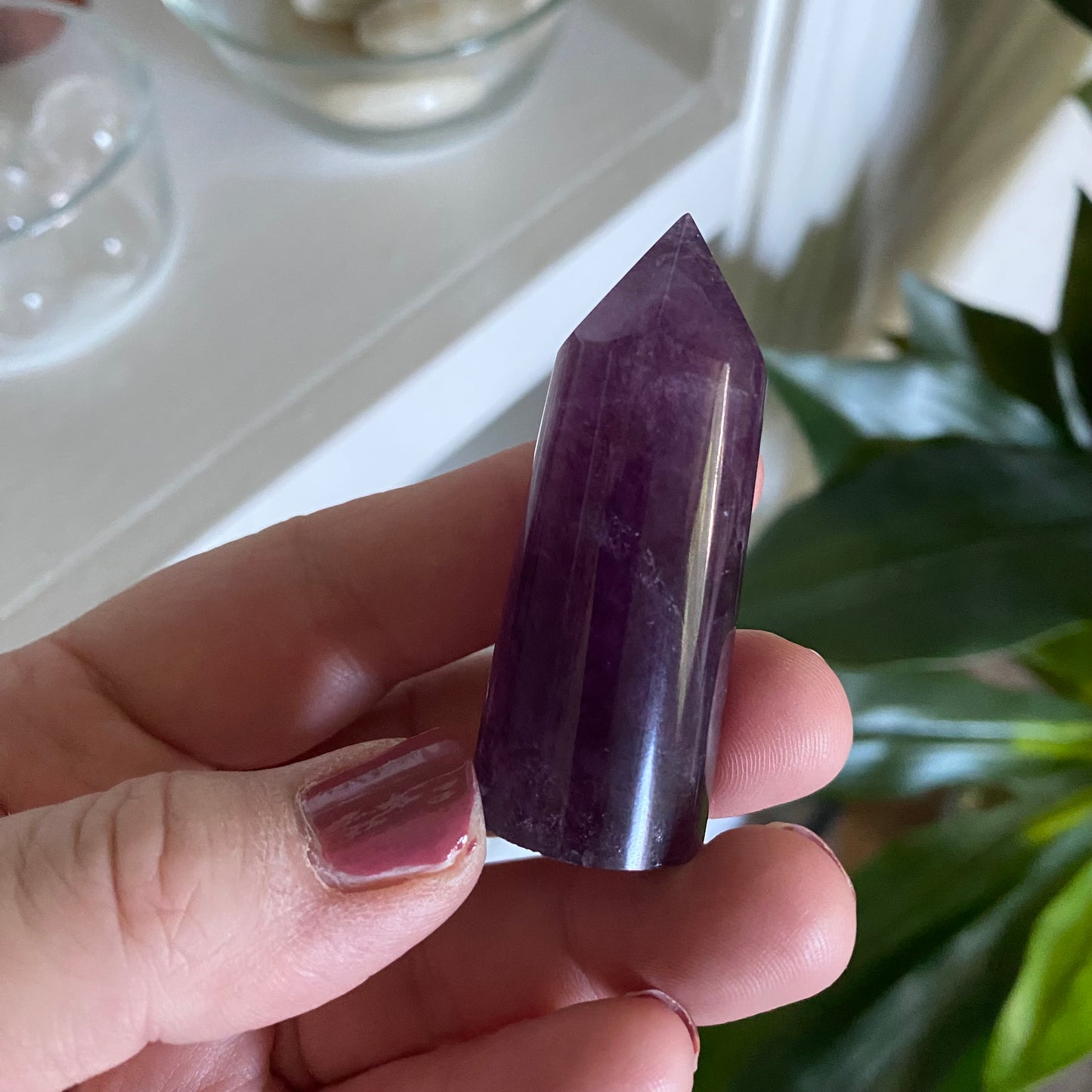 Purple Fluorite Tower