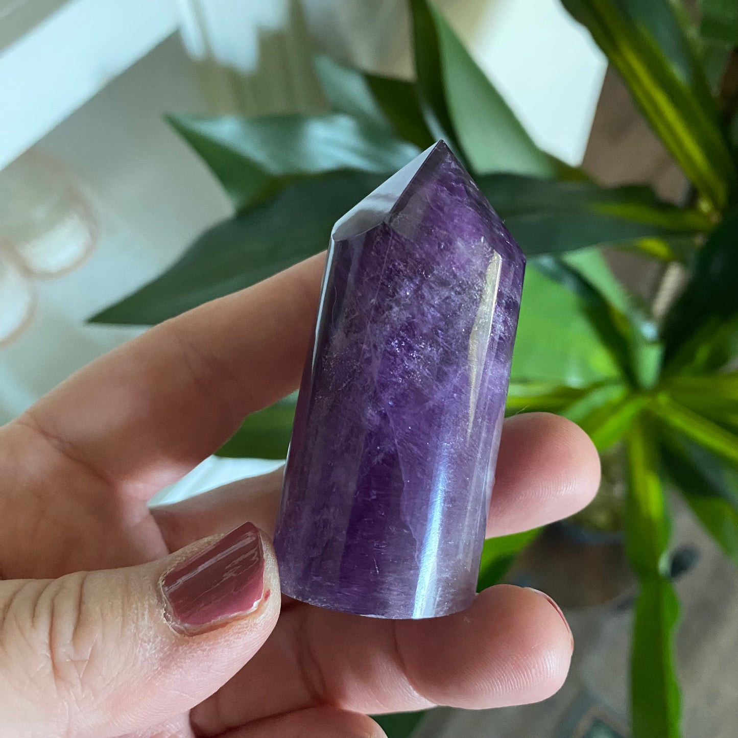 Purple Fluorite Tower