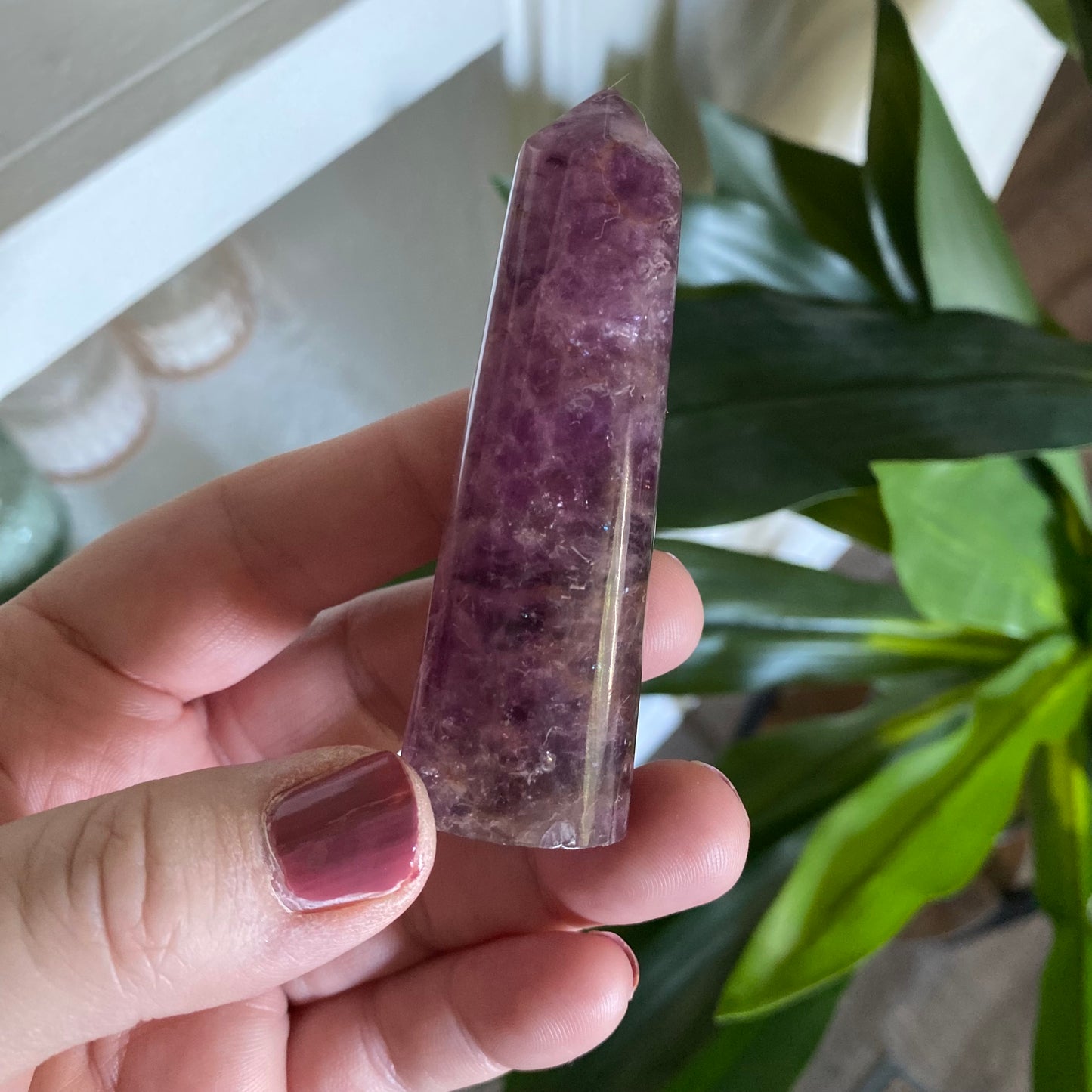 Purple Fluorite Tower