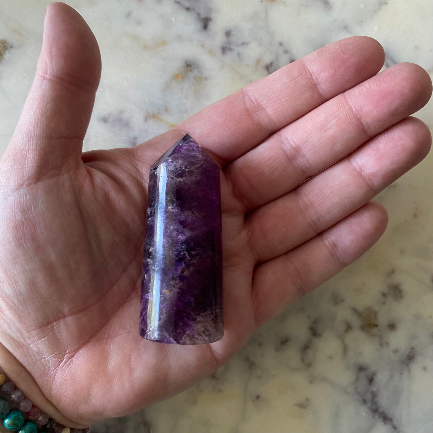 Purple Fluorite Tower