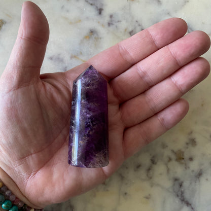Purple Fluorite Tower
