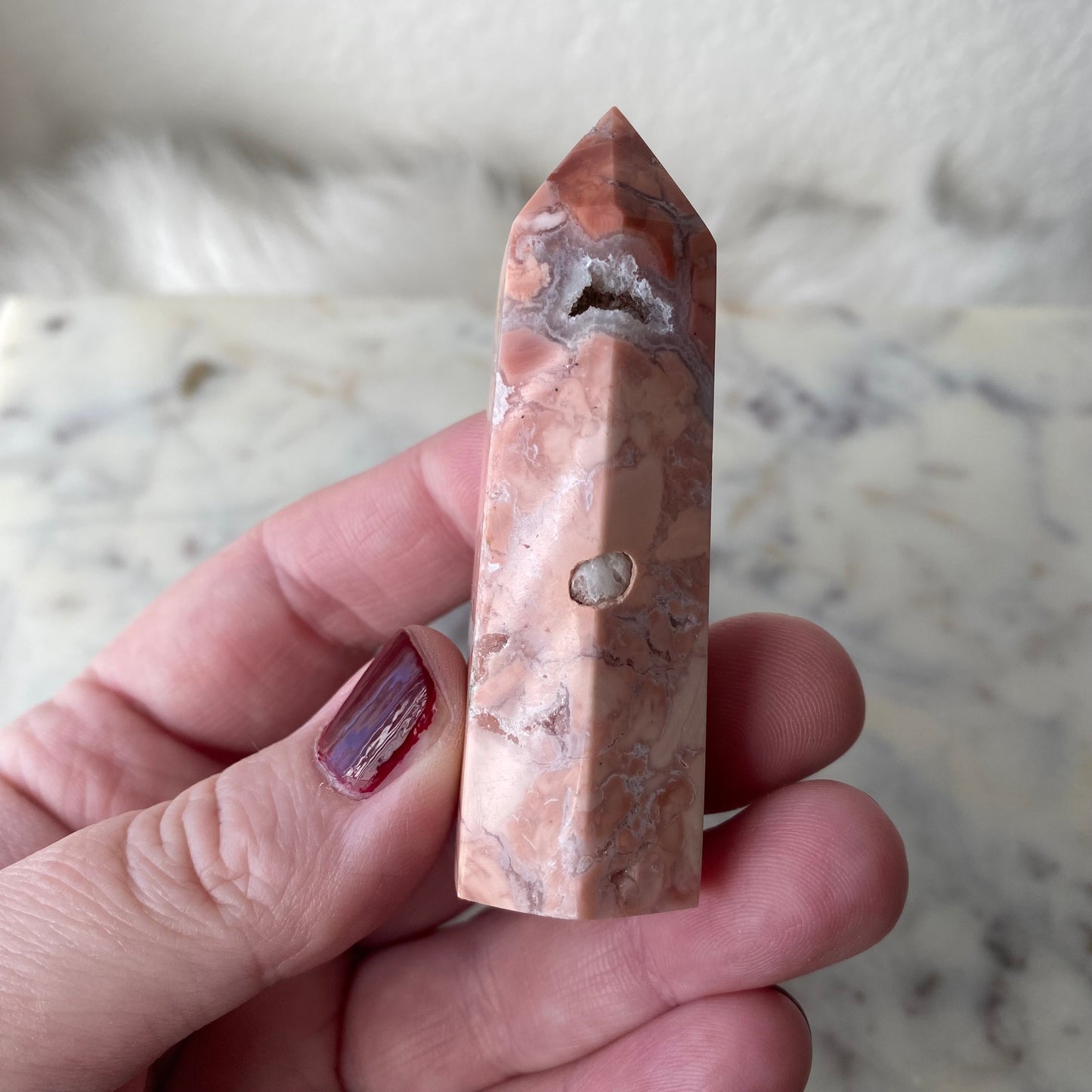 Pink Agate Tower